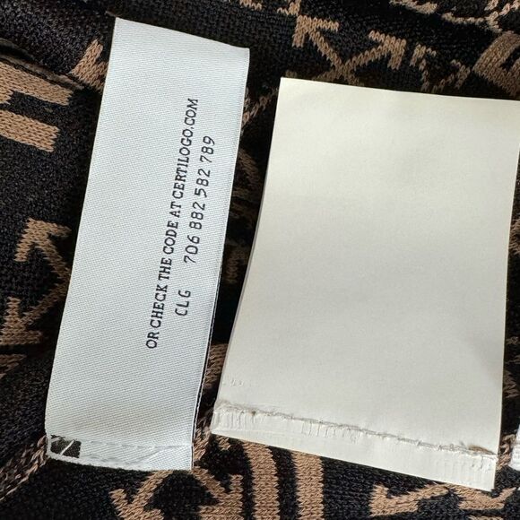 Off-White Intarsia-knit Arrows-logo pencil skirt- Size 0 (XXS) ITAL 36 - Picture 7 of 11